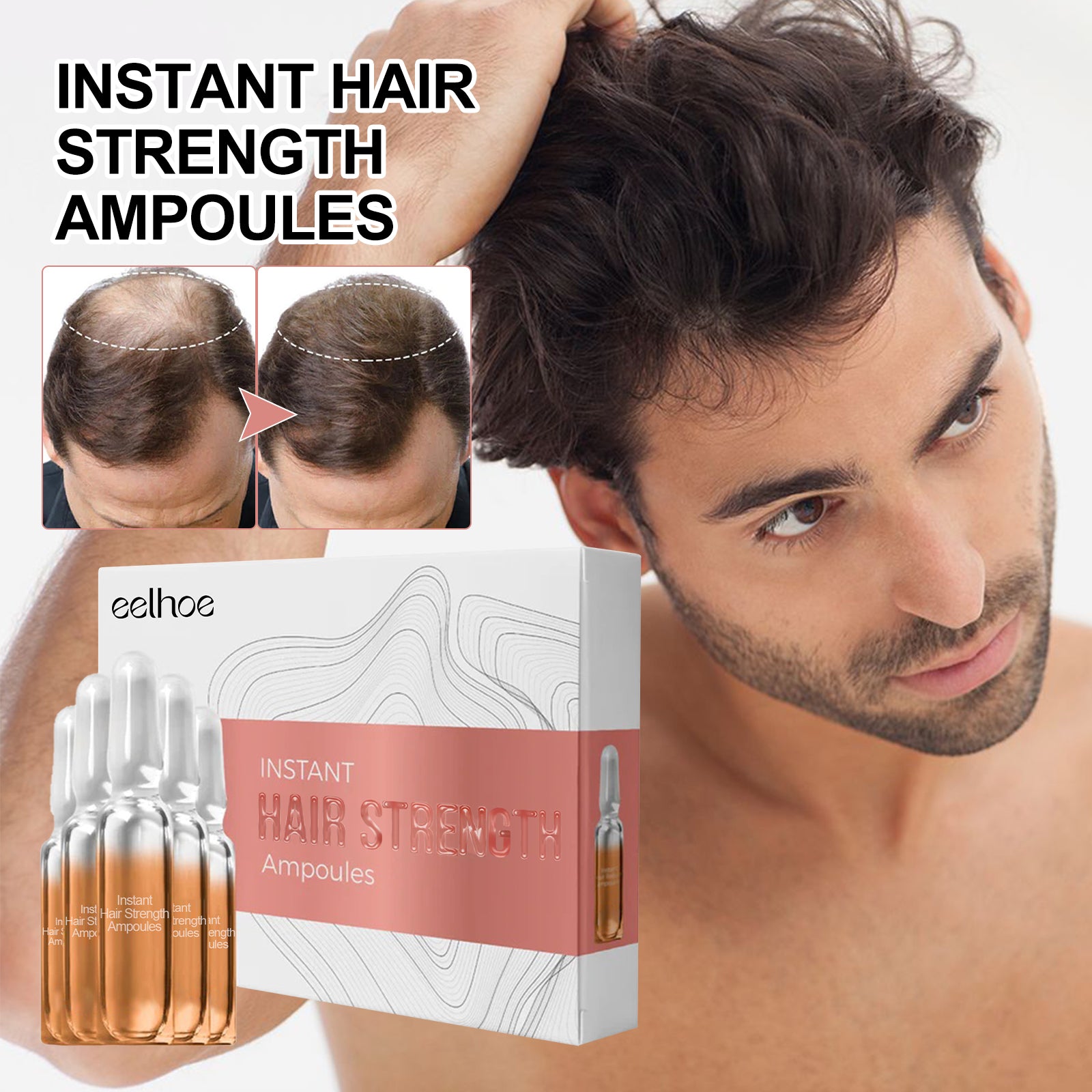 Hair Root Strengthening Ampoule Tri Light Beauty