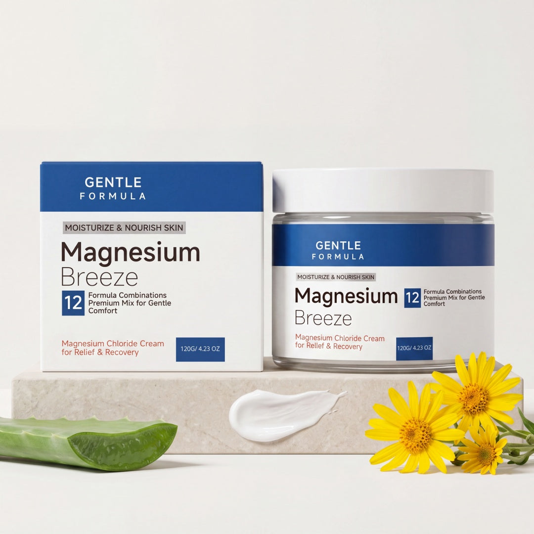 Magnesium Chloride Soothing Cream 120g Box Tri Light Beauty
