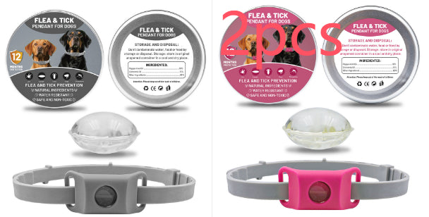 Pet Insect Repellent Button Collar Capsule Suit Pets Fashion