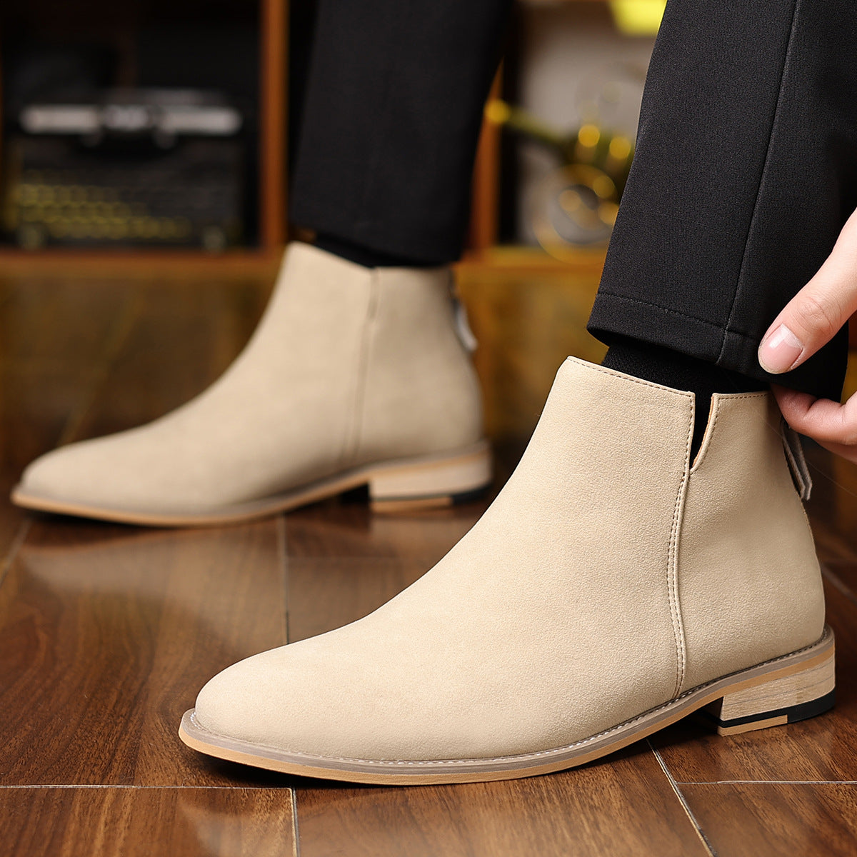 Autumn And Winter Retro Men's Matte Martin Boots Best YouTube Store