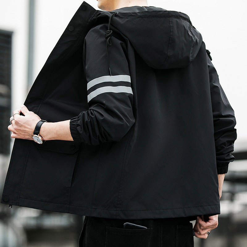 Men's Jackets In Korean Fashion Reflect Light NorixaFashion.com