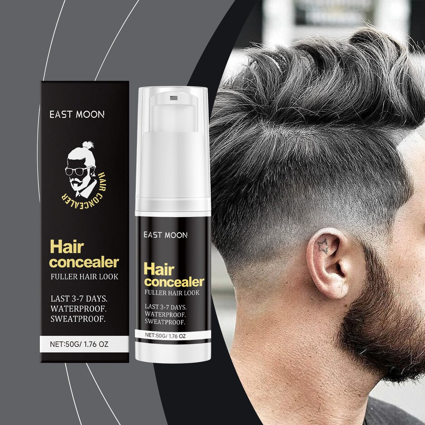 Scalp Concealer Black Tri Light Beauty