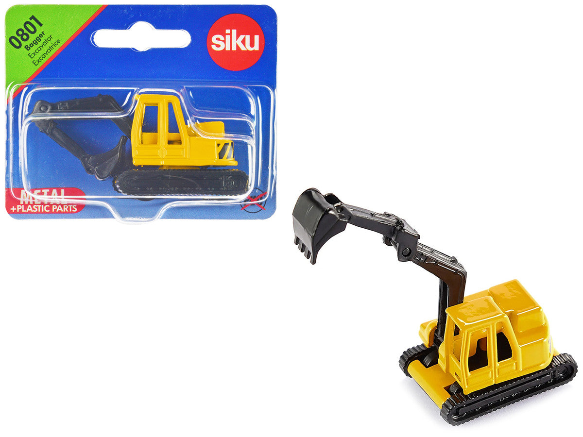 Excavator Yellow and Black Diecast Model by Siku LuxuryLifeWay Online Store