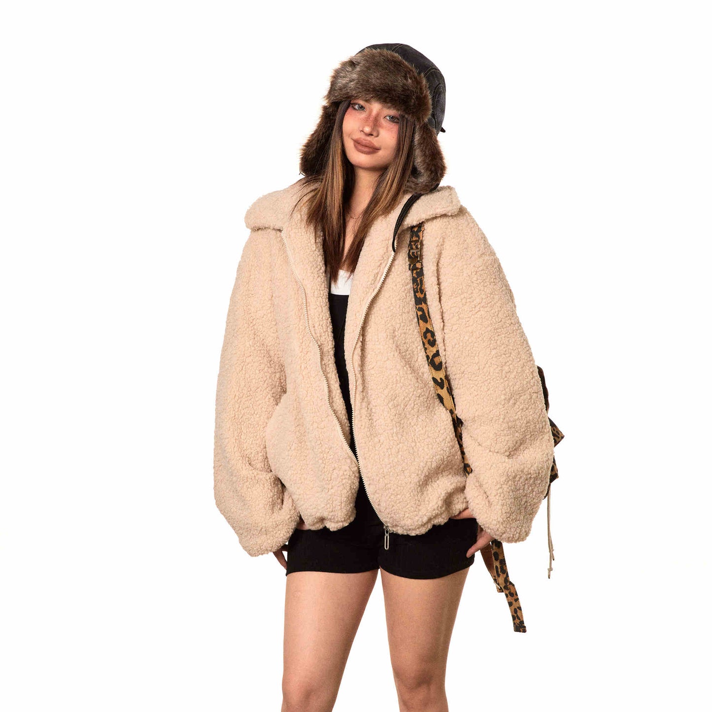 Solid Color Women's Winter Clothes Casual Versatile Outerwear Best YouTube Store