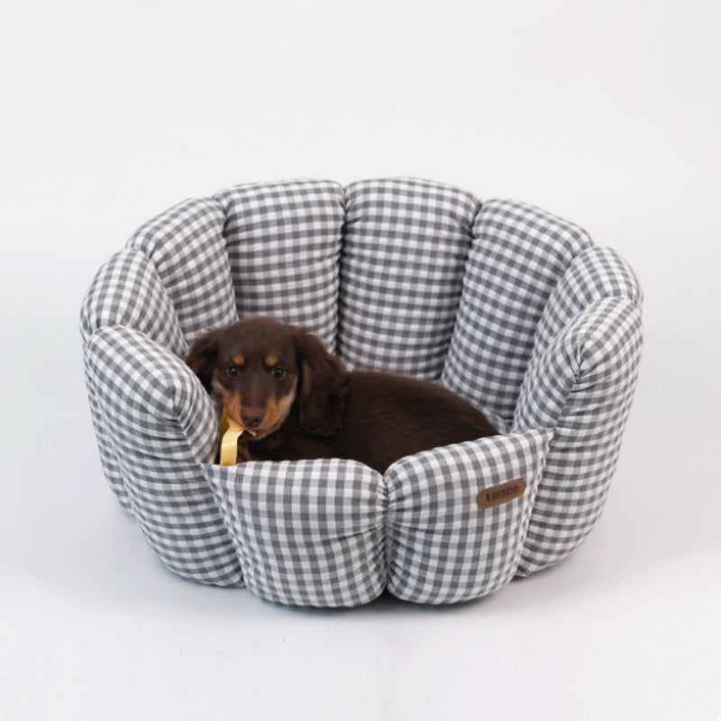 Plaid Pet Bed For All Seasons Pets Fashion