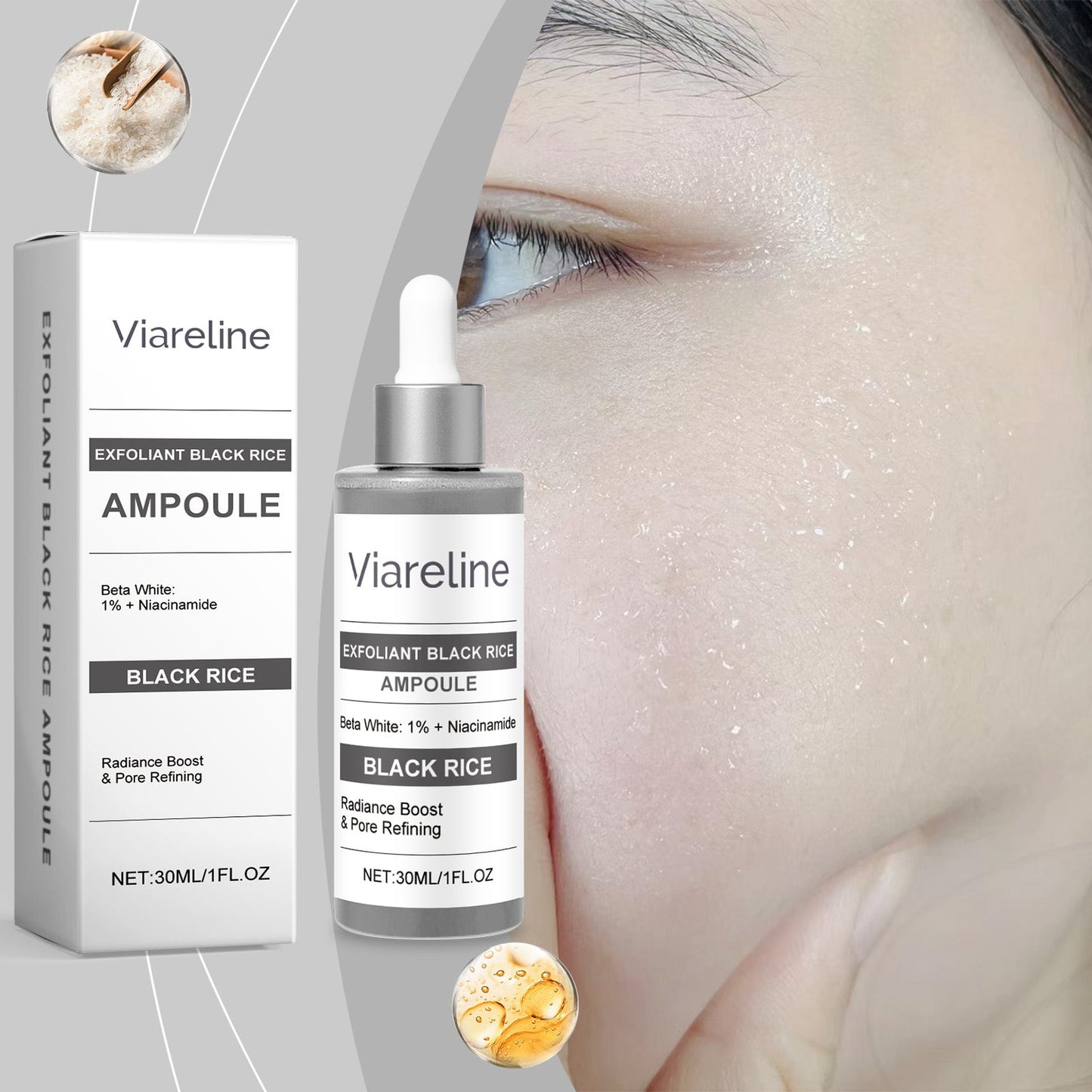 Exfoliating Black Rice 30ml Tri Light Beauty