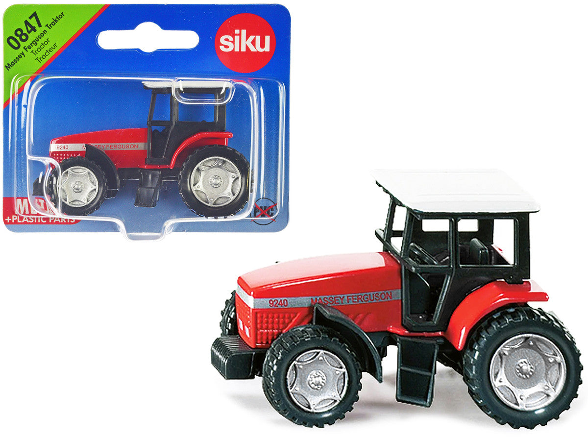 Massey Ferguson 9240 Tractor Red with White Top Diecast Model by Siku LuxuryLifeWay Online Store