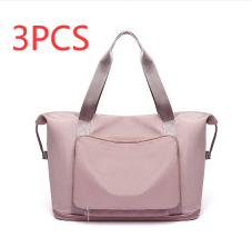 Foldable Large Capacity Women Gym Bags Shoulder Bag Women Training Travel Handle Handbag Yoga Sport Crossbody Tote Bag Women