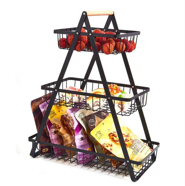 Nordic Iron Fruit Basket LuxuryLifeWay Online Store