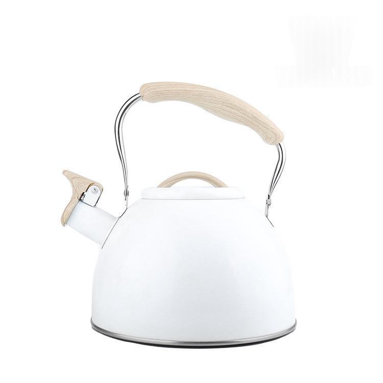 Portable For Home Use Stainless Steel Whistling Kettle PearlNestDecor.com