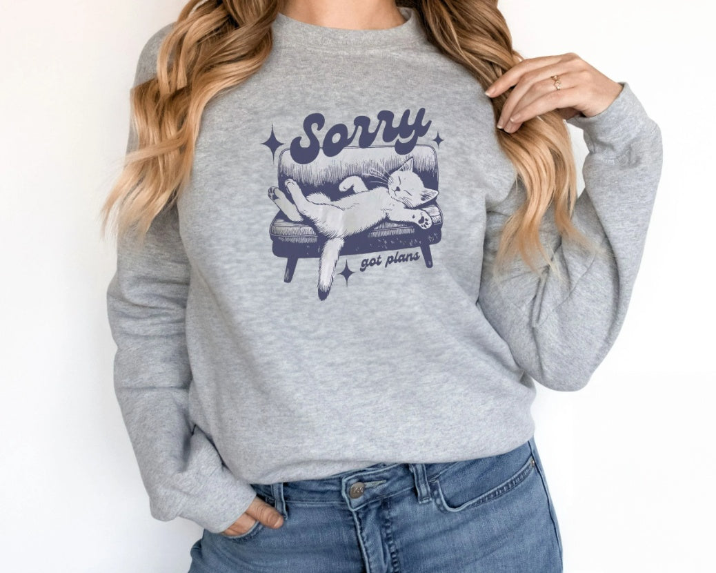 Women's Fashionable Solid Color Printed Long Sleeved Sweatshirt NorixaFashion.com