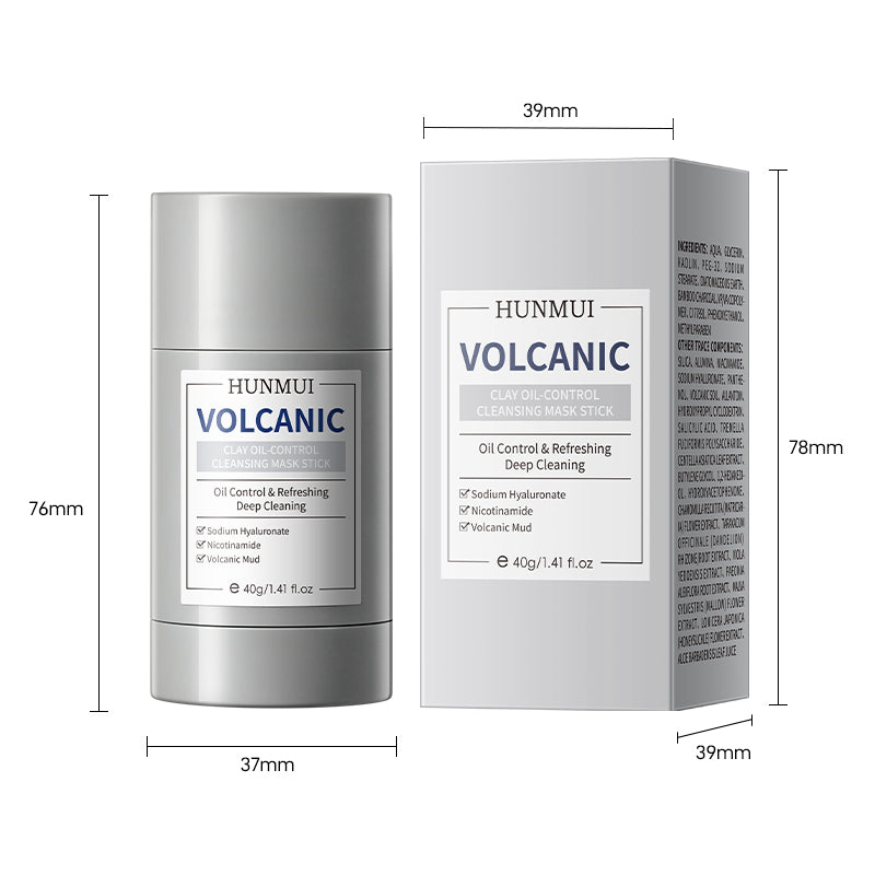 HUNMUI Volcanic Mud Cleansing Mud Mask Stick 40g Tri Light Beauty