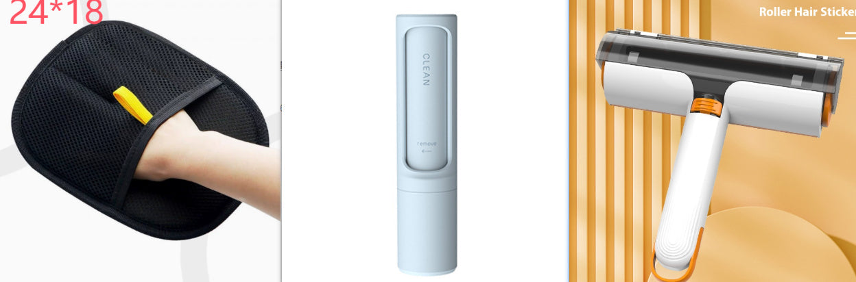 2 In 1 Pet Hair Removal Roller Multifunctional Portable Washable Hair Removal Brush Pet Supplies Pets Fashion