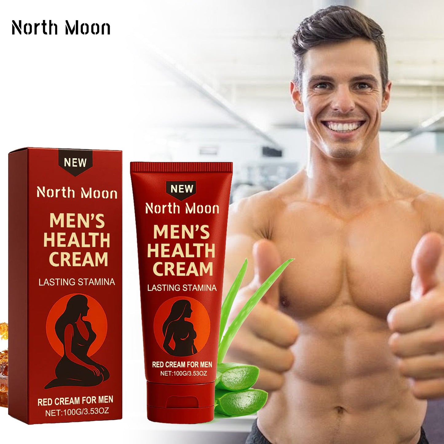 North Moon Men's Care Cream Tri Light Beauty