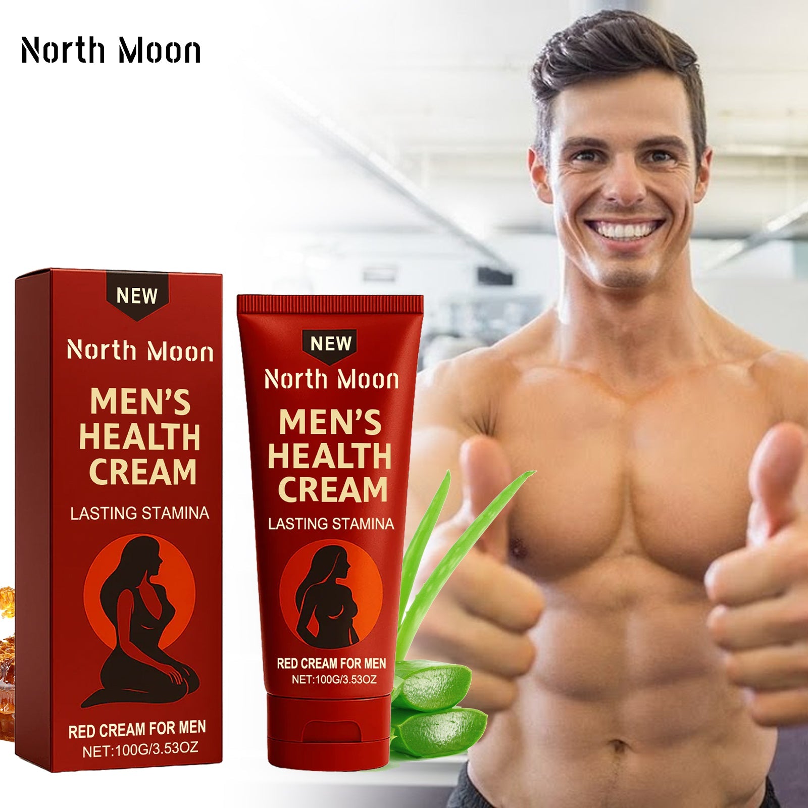 North Moon Men's Care Cream Tri Light Beauty