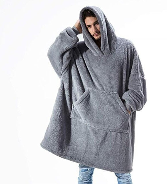 Blanket with Sleeves Oversized Hoodie