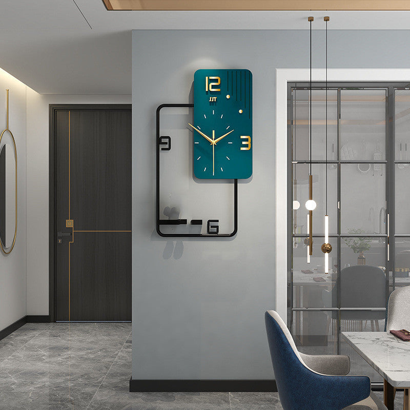 Modern Minimalist Home Fashion Creative Wall Clock PearlNestDecor.com