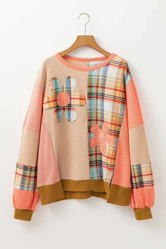 Mia Side Slits Loose Sweatshirt LuxuryLifeWay Online Store