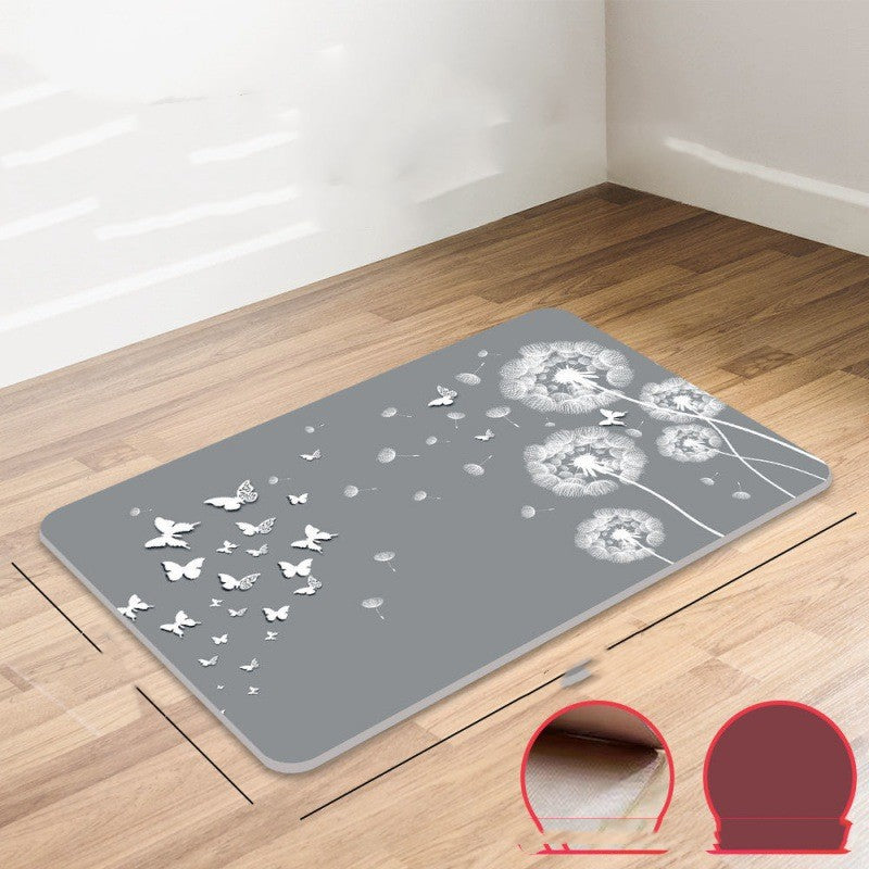 Absorbent Mat Diatom Mud Anti-slip