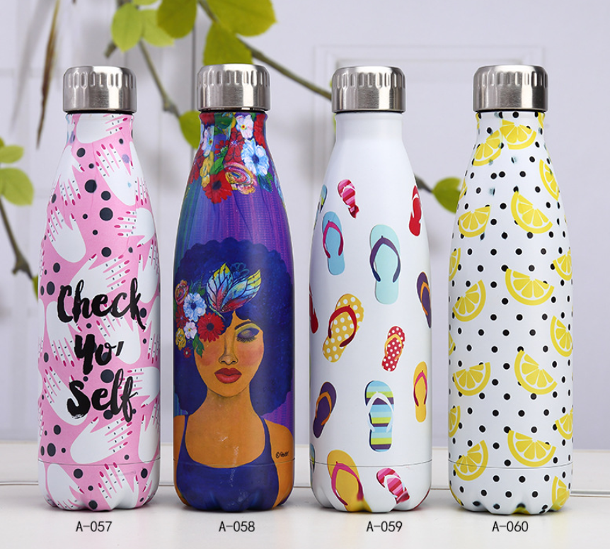 Portable 304 Stainless Steel Insulated Water Bottle LadyShow.Store