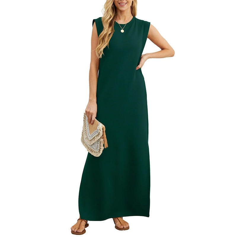 2026 Hot Selling Women's Summer Casual Loose Long Dress NorixaFashion.com