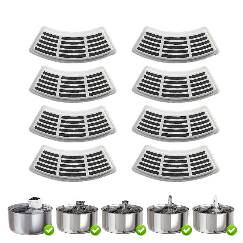 Wireless Cat Water Fountain Stainless Steel Rechargeable Pets Fashion