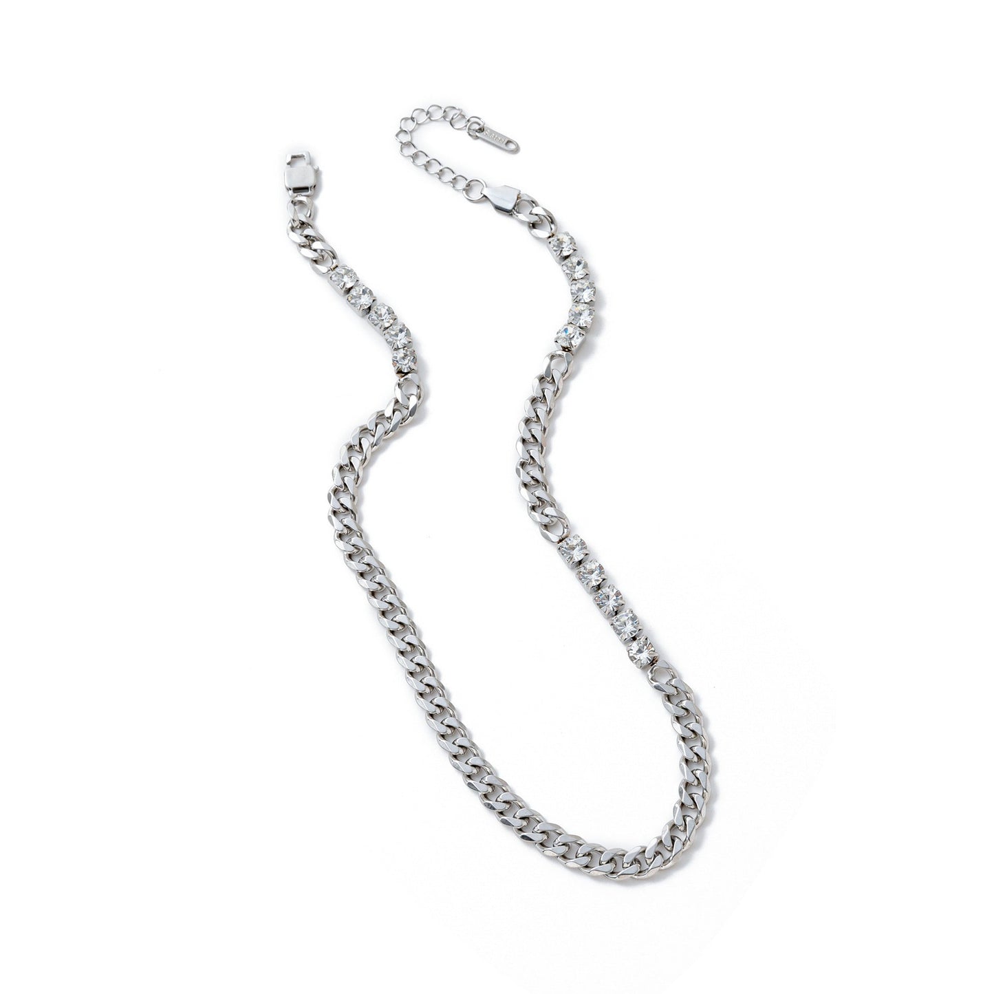Electroplating Gold Hip-hop Titanium Steel Bracelet Necklace Color Protection LadyShow.Store
