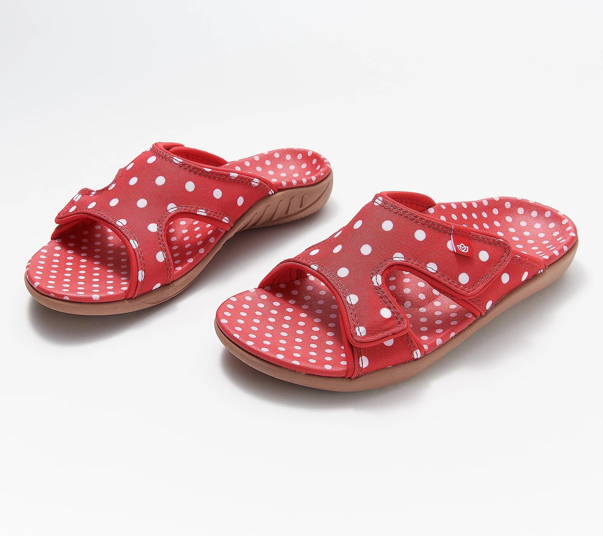 Ladies Flat Arch Velcro Outer Casual Beach Shoes LadyShow.Store