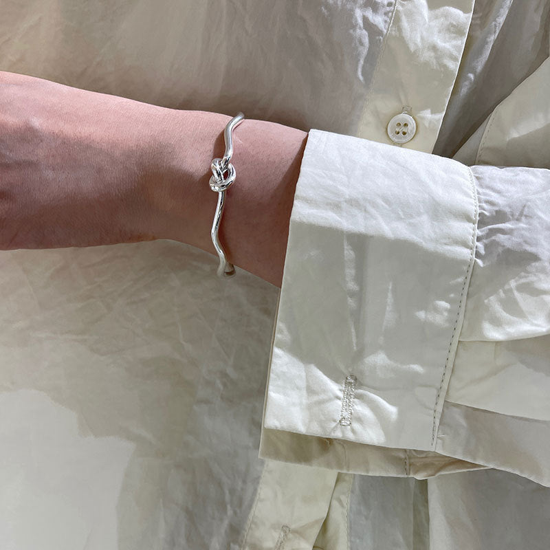 S925 Silver Character Knotted Bracelet LadyShow.Store