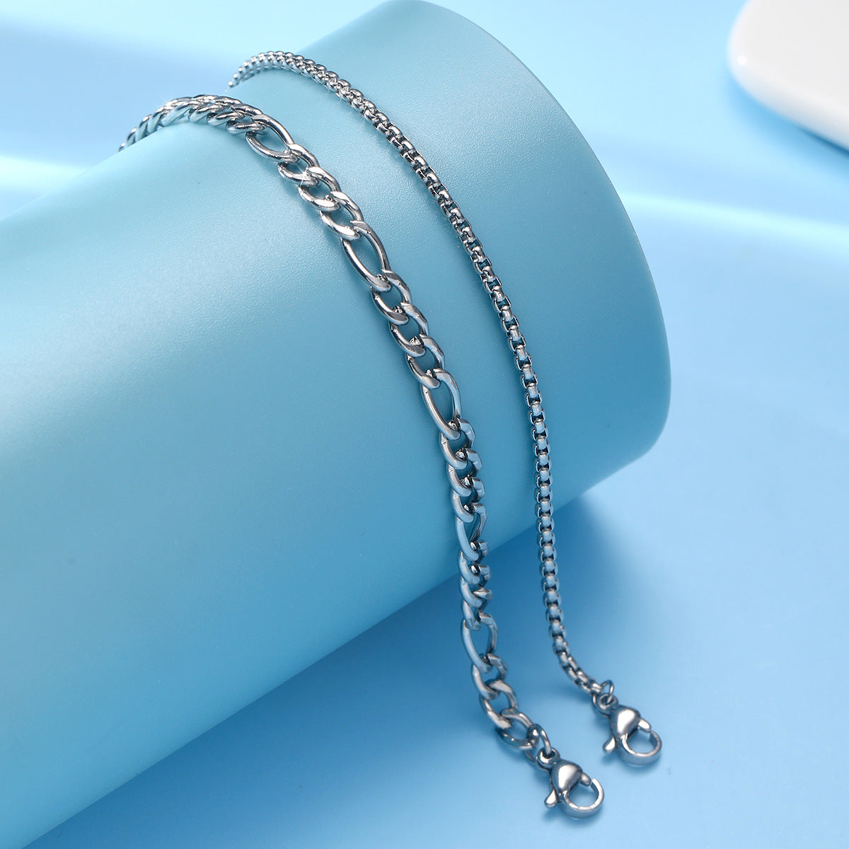 Fashion Personality Flat Cuban Link Chain Bracelet LadyShow.Store