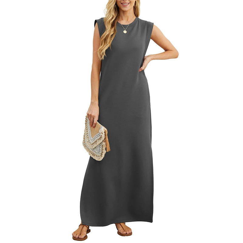 2026 Hot Selling Women's Summer Casual Loose Long Dress NorixaFashion.com