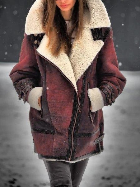 New European And American Thickened Fur One-piece Women's Coat LuxuryLifeWay Online Store