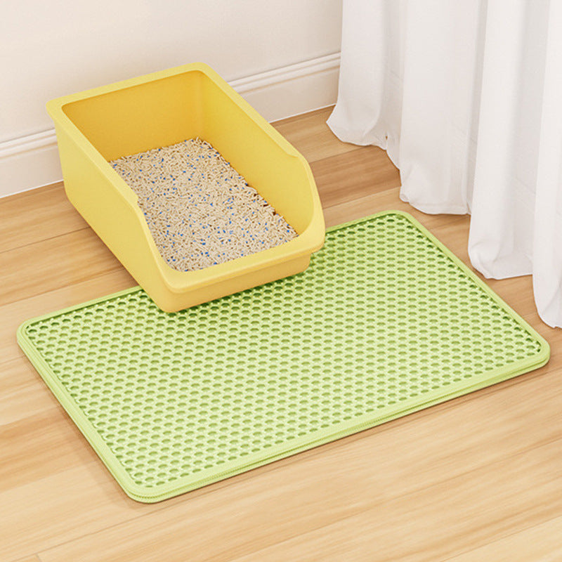 EVA Double-layer Removable Cat Litter Mat Pets Fashion