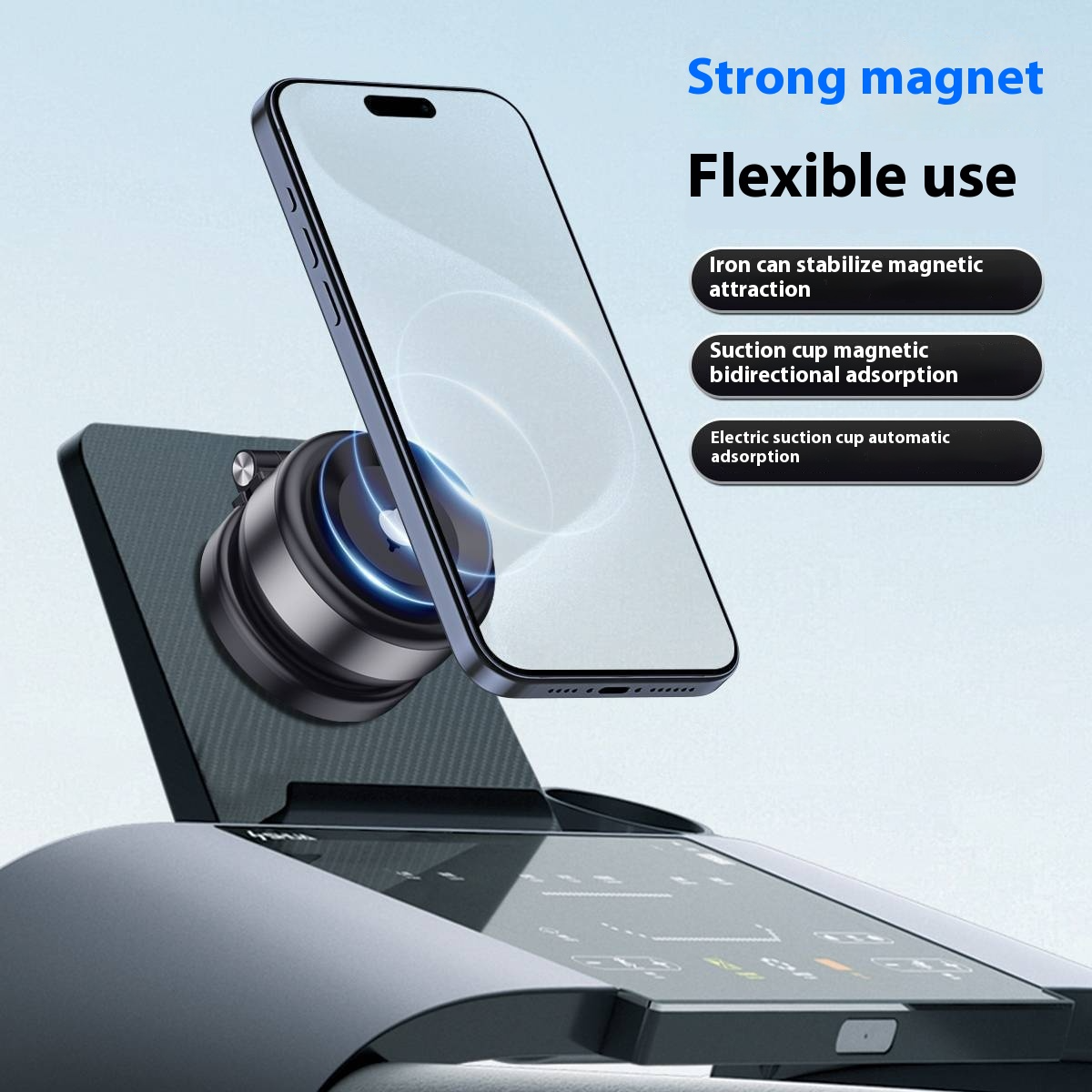 Magnetic Alloy Phone Holder Pi-Mart