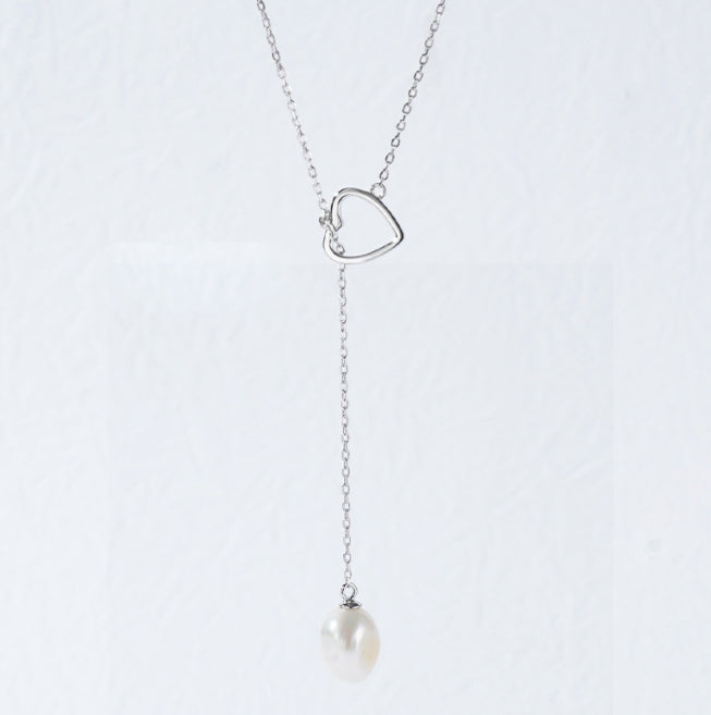 S925 Natural Freshwater Pearl Necklace LadyShow.Store