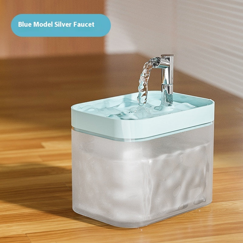 Cat Water Fountain Automatic Circulation Flow Water Fountain Kitten Drinking Water Apparatus Pets Fashion