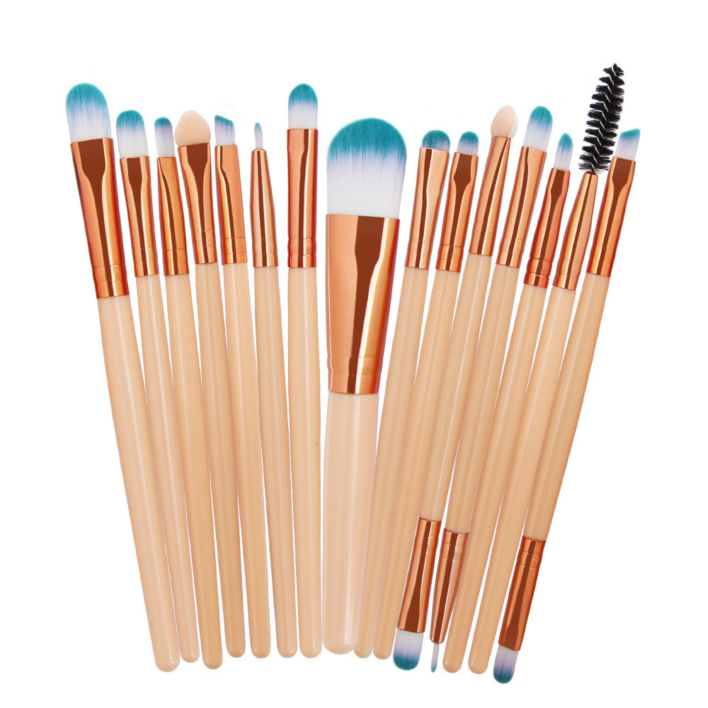 15 Pieces Makeup Brush Set LadyShow.Store