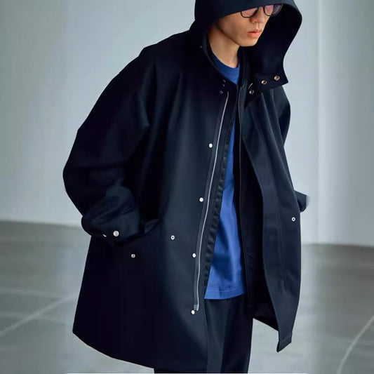 Hooded Jacket Fishtail Men Best YouTube Store