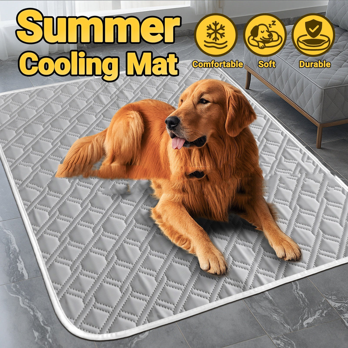 Super Large Pet Cooling Ice Pad Cooling Pets Fashion