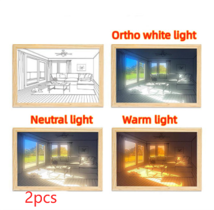Illuminated Picture LED PearlNestDecor.com