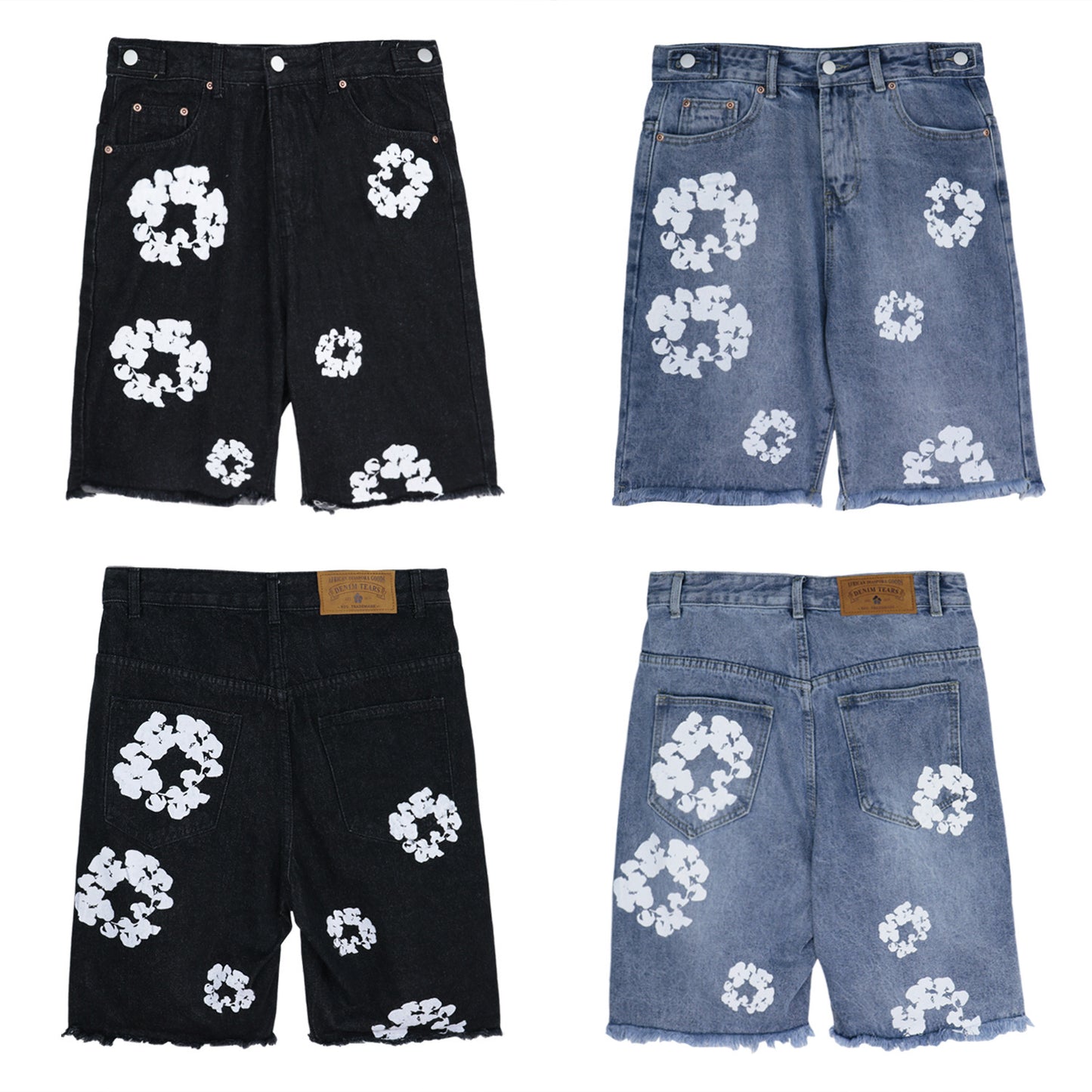 Kapok Denim Shorts Pi-Mart