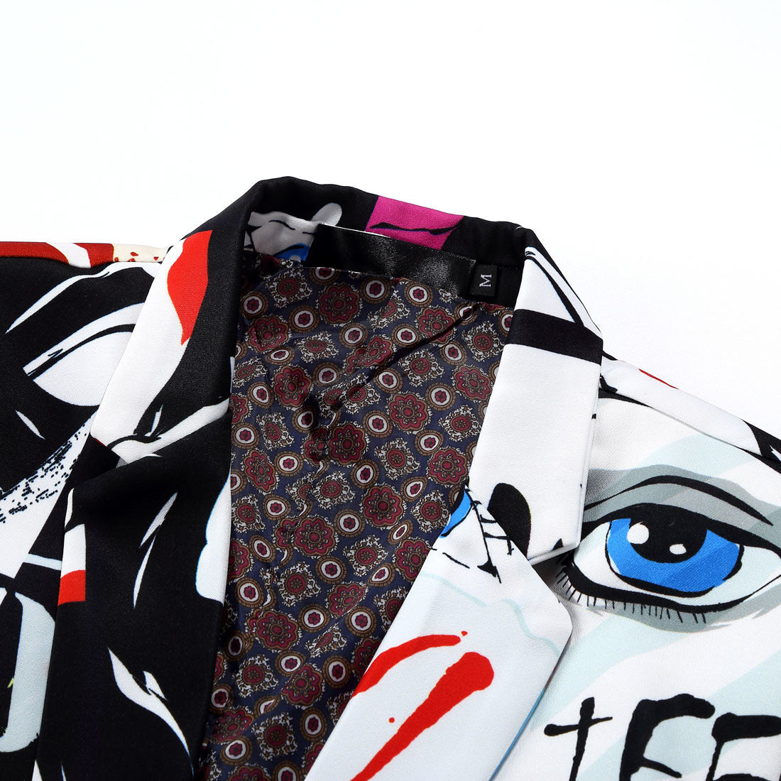 Graffiti Printed Suit Jacket Best YouTube Store