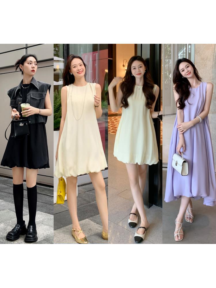 French Cool Fluffy Dress For Women NorixaFashion.com