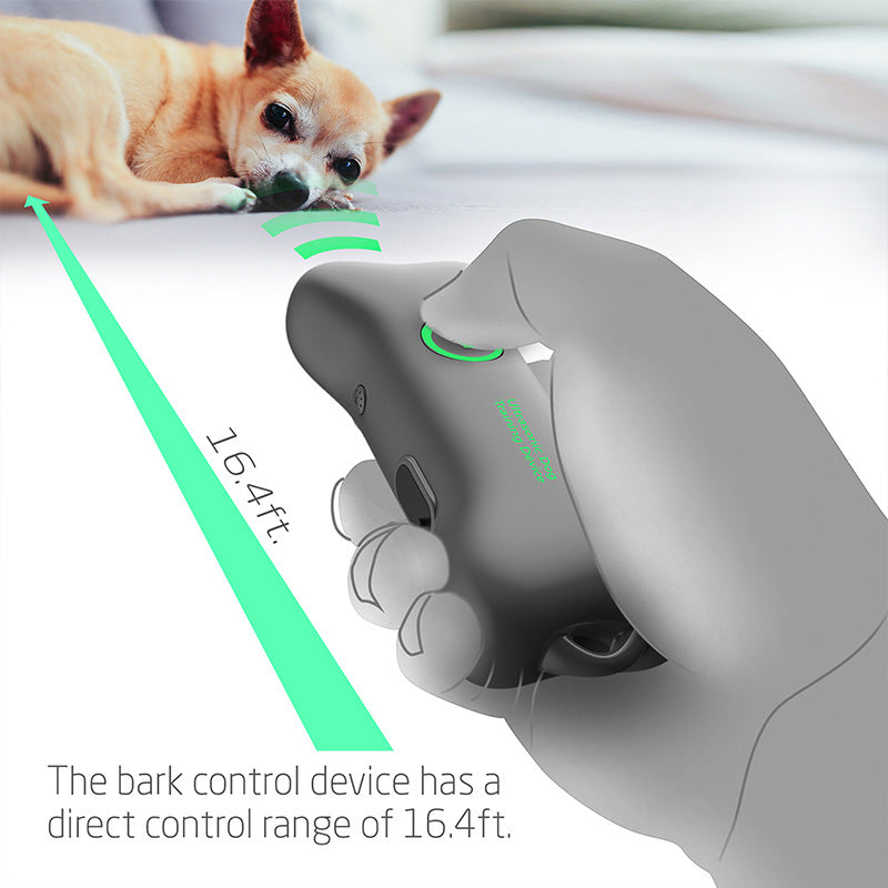 Portable Handheld Ultrasonic Anti-Bark Dog Repellent & Trainer Pets Fashion