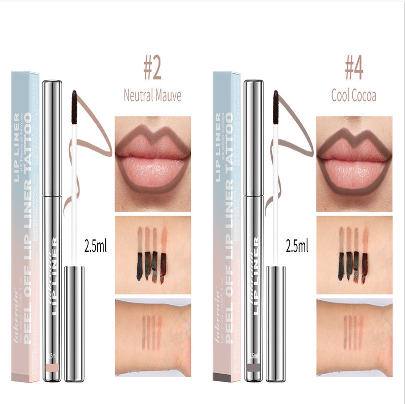 Matte Finish No Stain On Cup Hook Line Lip Stick LadyShow.Store