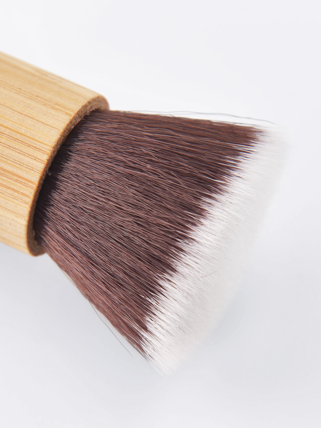 Women's Bamboo Handle Flat Makeup Brush LadyShow.Store