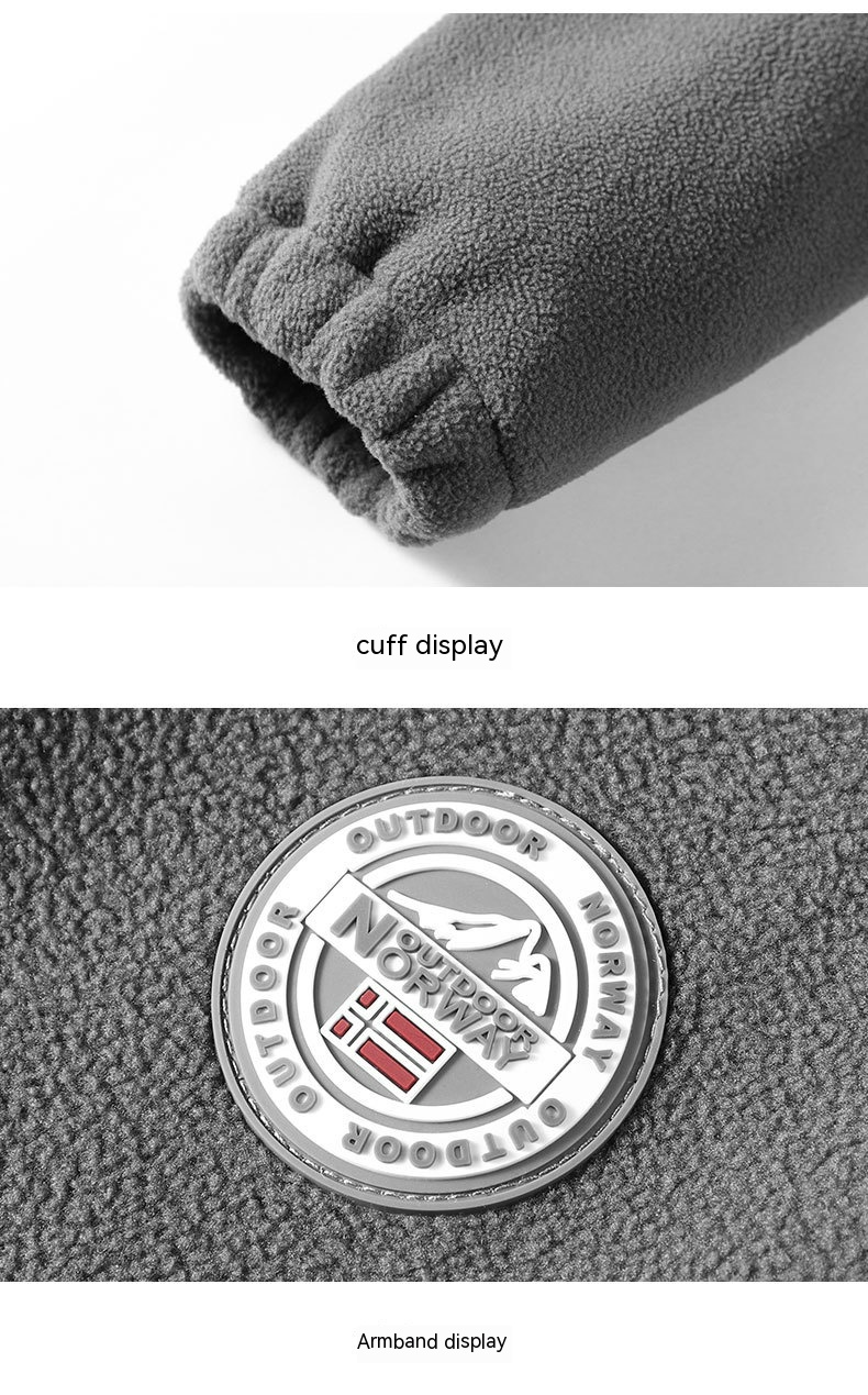Men’s Double Layered Fleece Jacket Best YouTube Store