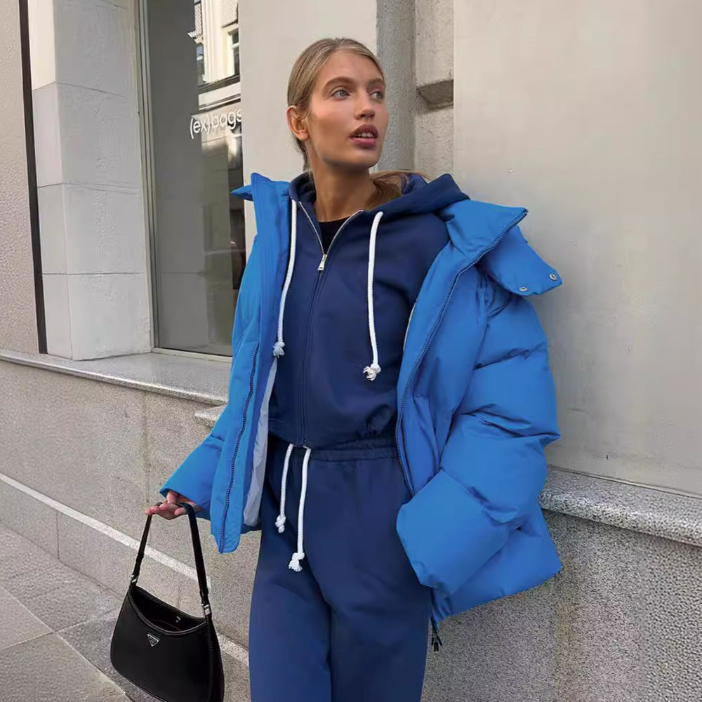 Oversized Cotton Jacket for Women - Fall/Winter 2023 Pi-Mart