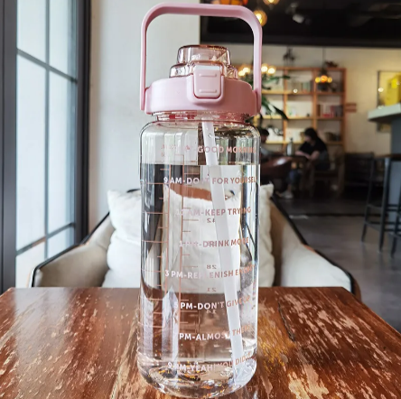 Portable Large Plastic Water Bottle LadyShow.Store
