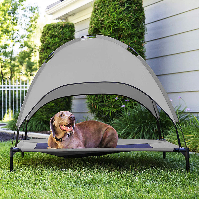 Pet Outdoor Supplies Covered Loft Bed Camp Bed Sunshade Tent Pets Fashion